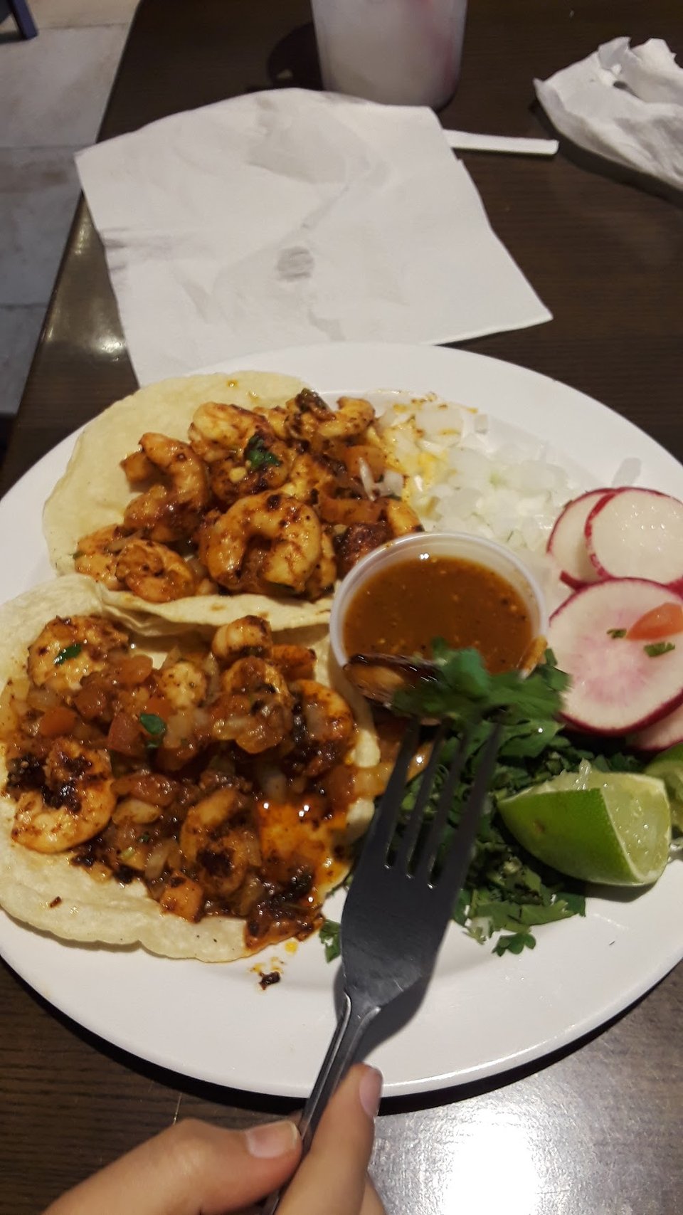Tacos de Camarón